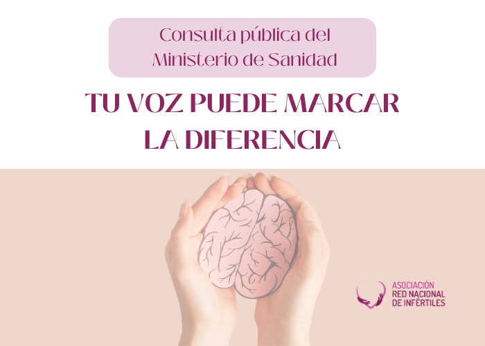 Consulta pública del ministerio de sanidad